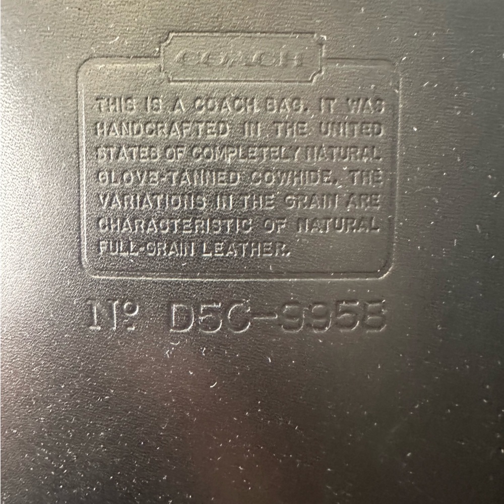 🐜Vintage Coach Pelham Zip Bag 9958🐜 - Picture 7 of 7